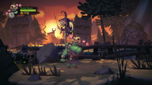 Игра Zombie Vikings, скриншот