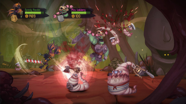 Игра Zombie Vikings, скриншот