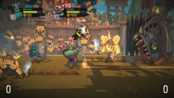Игра Zombie Vikings, скриншот