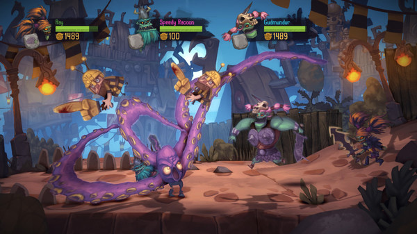 Игра Zombie Vikings, скриншот