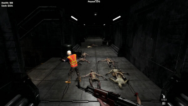 Игра Zombiefield, скриншот