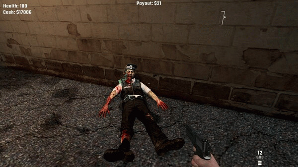 Игра Zombiefield, скриншот