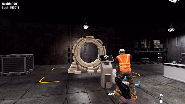 Игра Zombiefield, скриншот
