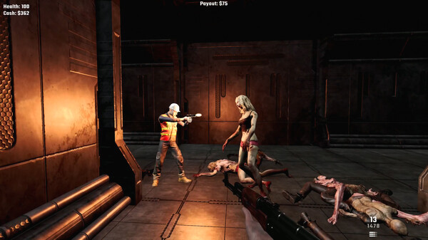 Игра Zombiefield, скриншот