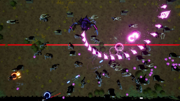 Игра Zombiepede, скриншот