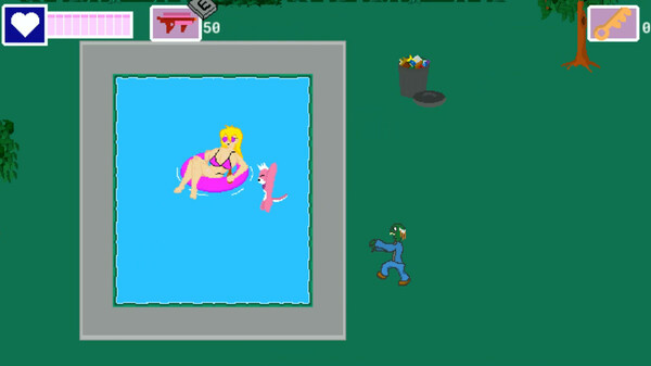 Игра Zombies Ate My Femboy, скриншот