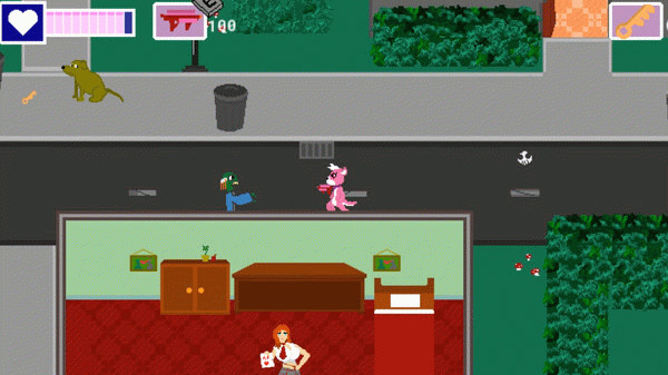 Игра Zombies Ate My Femboy, скриншот