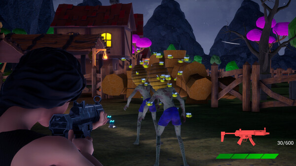 Игра Zombies In Valkeala, скриншот