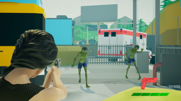Игра Zombies In Valkeala, скриншот