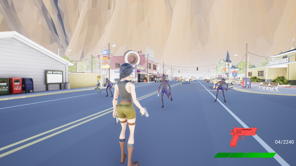 Игра Zombies In Valkeala, скриншот