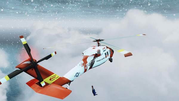 Игра Zombies on a Plane - Helicopter, скриншот
