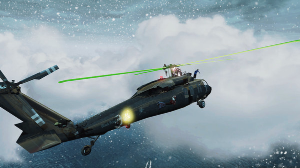 Игра Zombies on a Plane - Helicopter, скриншот