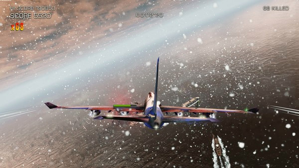 Игра Zombies on a Plane, скриншот