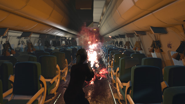 Игра Zombies on a Plane, скриншот
