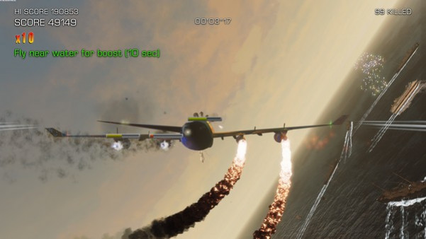 Игра Zombies on a Plane, скриншот