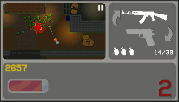 Игра Zombies, скриншот