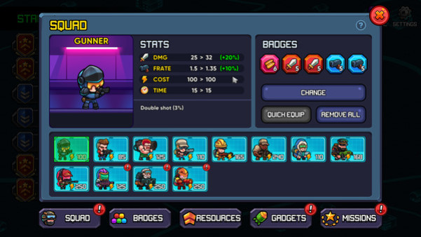 Игра Zombo Buster Advance, скриншот