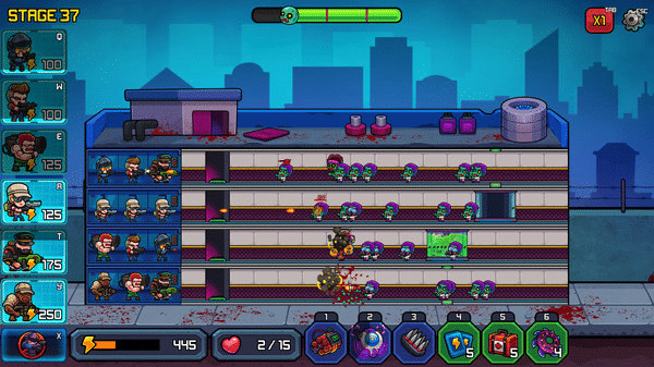 Игра Zombo Buster Advance, скриншот