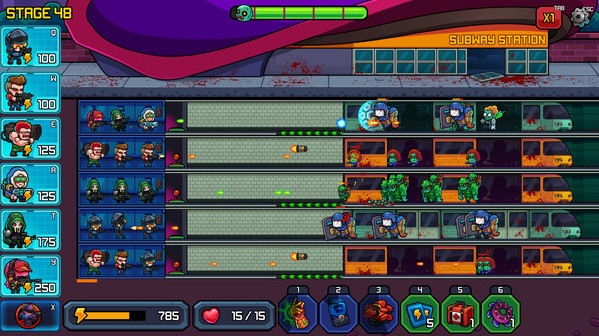 Игра Zombo Buster Advance, скриншот