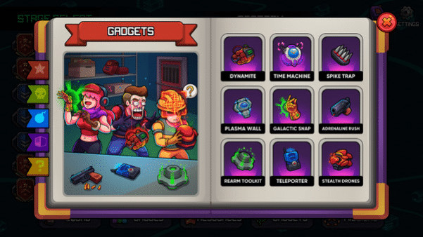 Игра Zombo Buster Advance, скриншот