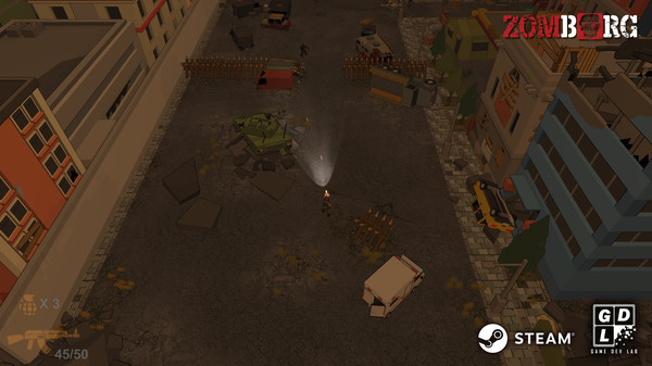 Игра Zomborg, скриншот