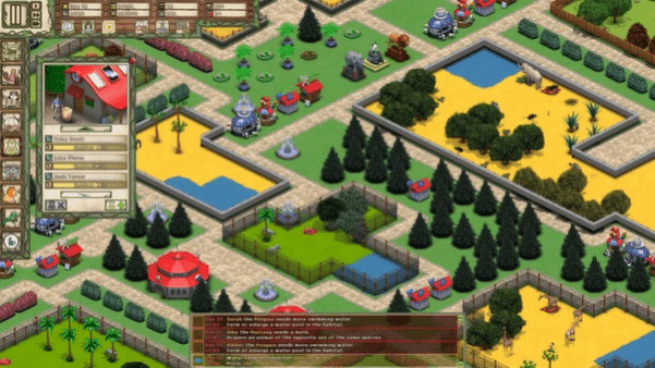 Игра Zoo Park, скриншот