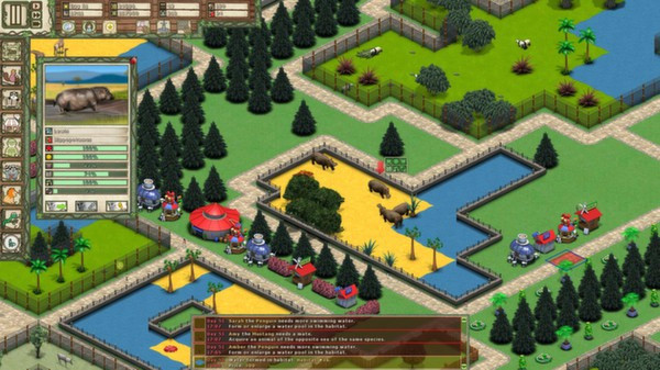 Игра Zoo Park, скриншот