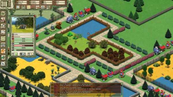 Игра Zoo Park, скриншот