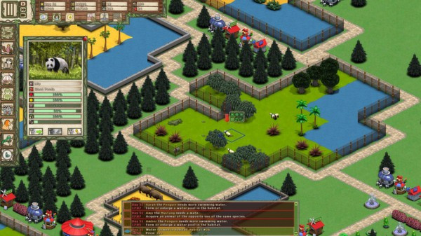 Игра Zoo Park, скриншот