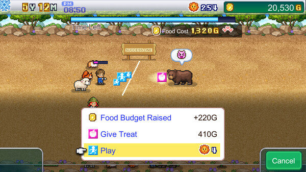Игра Zoo Park Story, скриншот