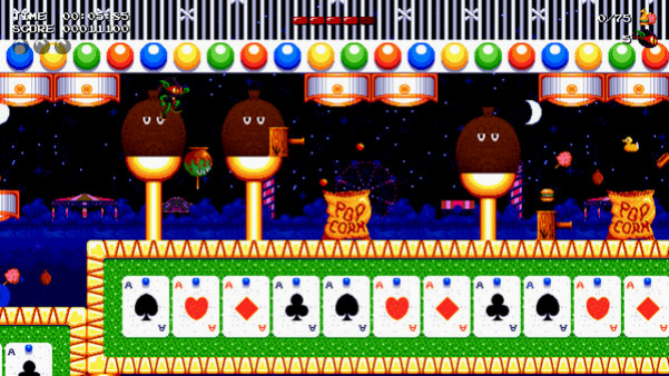 Игра Zool Redimensioned, скриншот