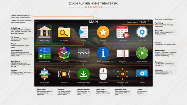 Игра Zoom Player, скриншот