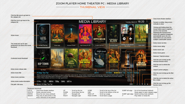 Игра Zoom Player, скриншот