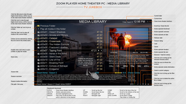 Игра Zoom Player, скриншот