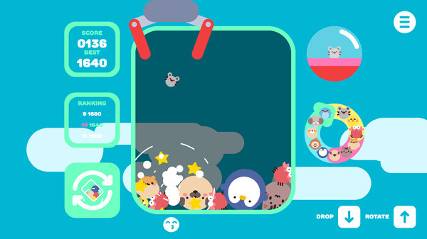 Игра Zooplop, скриншот