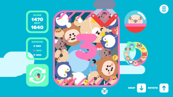 Игра Zooplop, скриншот