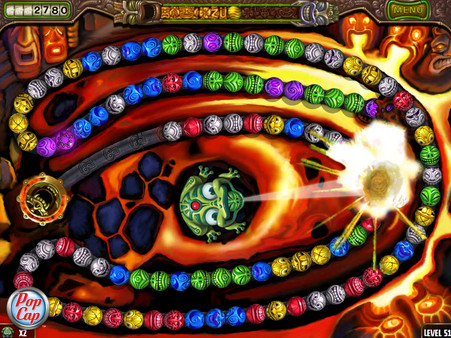 Игра Zuma's Revenge!, скриншот