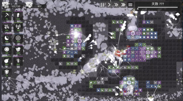 Игра 极简塔防 - Minimalist Tower Defense, скриншот