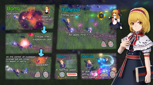 Игра 永远消失的幻想乡 ～ The Disappearing of Gensokyo, скриншот