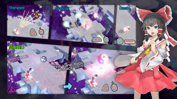 Игра 永远消失的幻想乡 ～ The Disappearing of Gensokyo, скриншот