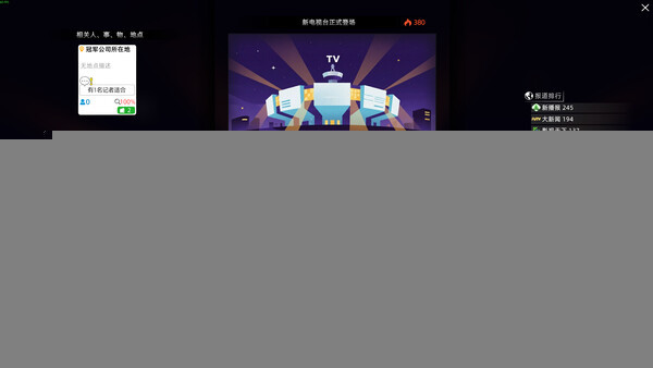 Игра 电视台模拟国 Entertainment Simulator, скриншот