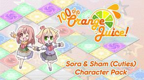 Превью трейлера игры 100% Orange Juice - Sora & Sham (Cuties) Character Pack