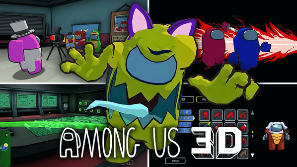 Превью трейлера игры Among Us 3D