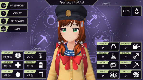 Превью трейлера игры Anime City