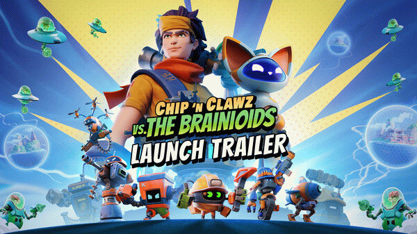 Превью трейлера игры Chip ‘n Clawz vs. The Brainioids