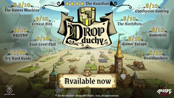 Превью трейлера игры Drop Duchy