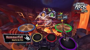 Превью трейлера игры Drums Rock: HammerFall - 'Hearts On Fire'