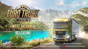 Превью трейлера игры Euro Truck Simulator 2 - West Balkans