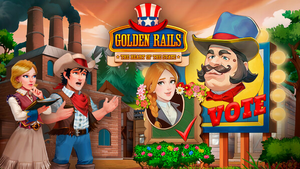 Превью трейлера игры Golden Rails: The heart of the state