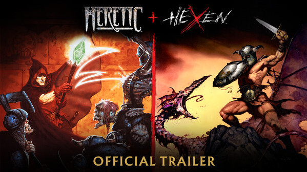 Превью трейлера игры Heretic + Hexen